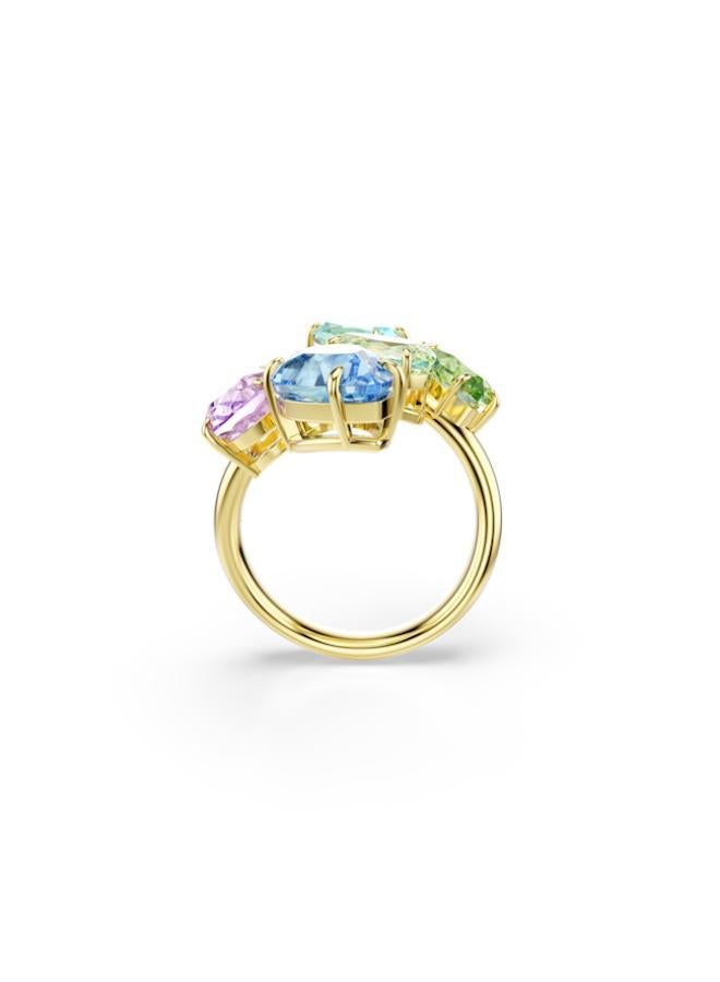 SWAROVSKI Gema Gold Tone Plated Open Ring (Size 58) - Image 3